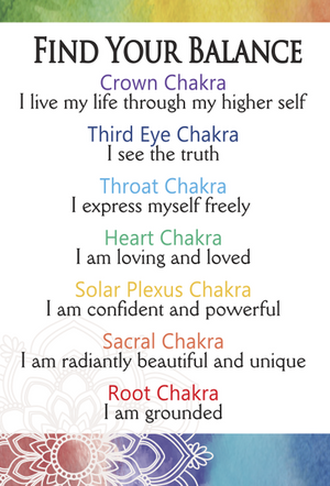 Find Your Balance Chakra Stones