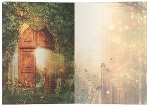 Mystical Magical Open Door Greeting Card (blank inside)