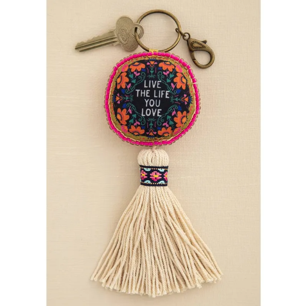 Natural life 2025 llama keychain
