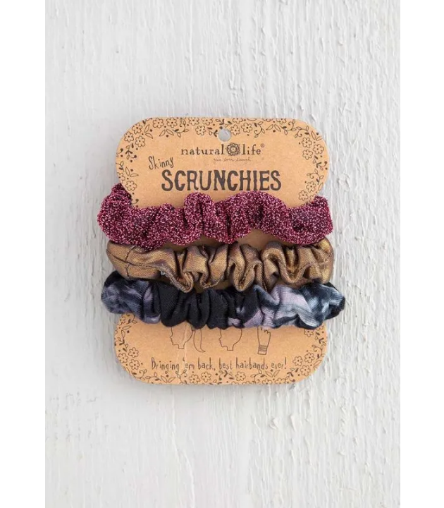 Rose Tie-Dye Hair Scrunchie Set