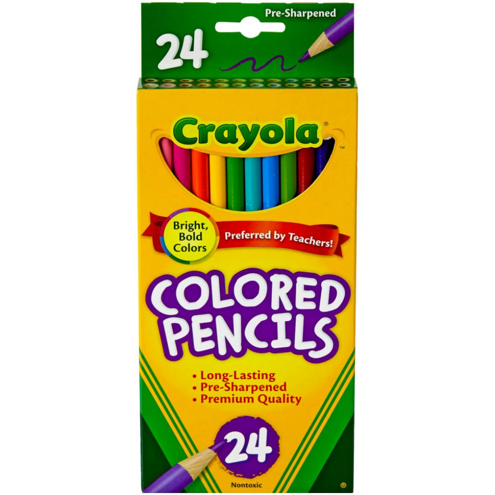 24 count Colored Pencils
