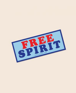 FREE SPIRIT Mini Sticker