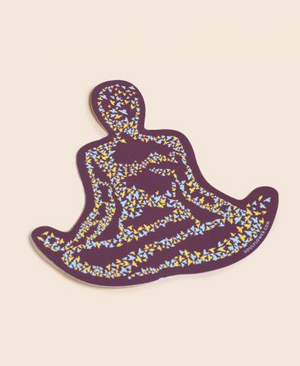 Soaring Soul Meditation Yoga Sticker