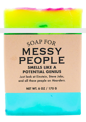 Soap for Messy People ~ Smells Like a Potential Genius