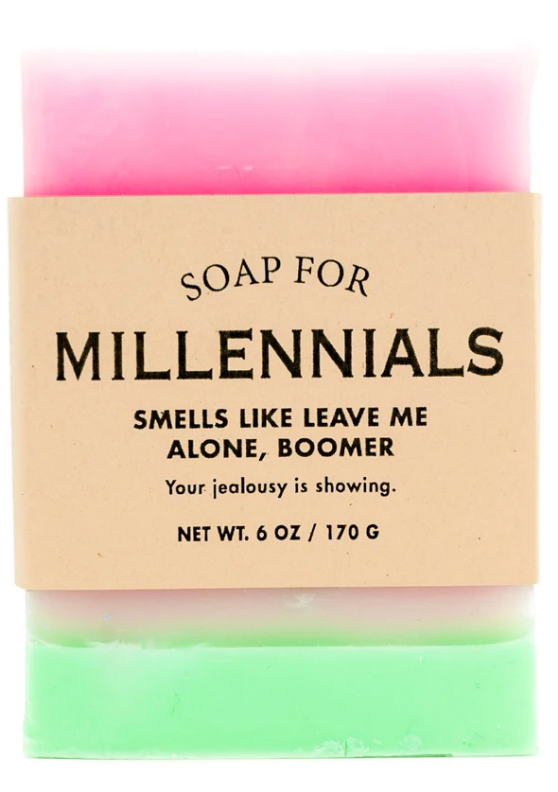 Soap for Millennials ~ Smells Like Leave Me Alone, Boomer