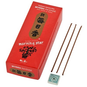 Morning Star Myrrh Incense - 200 Sticks Pack