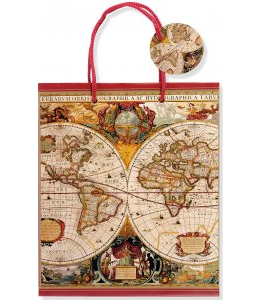 Old World Gift Bag (8.5" x 10" x 3.88")