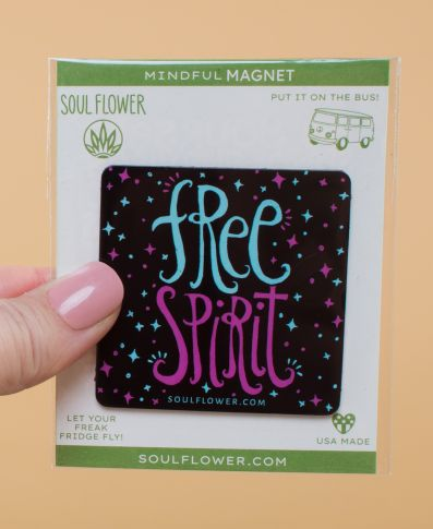 Free Spirit Mindful Magnet