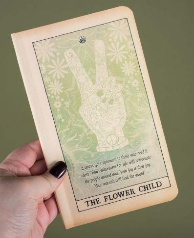 The Flower Child Recycled Notebook
