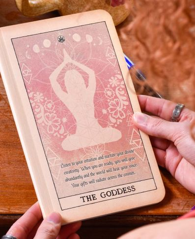 The Goddess Recycled Notebook