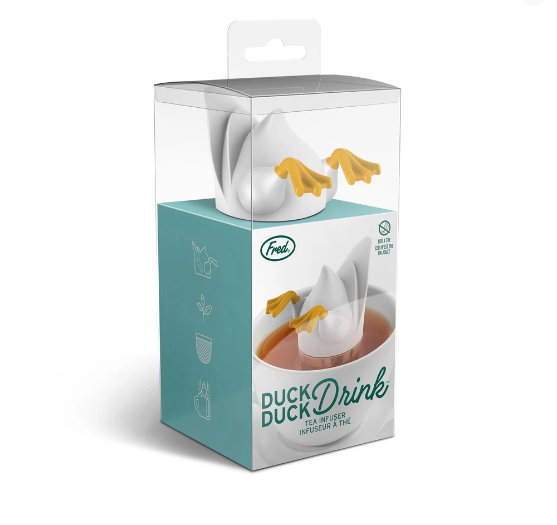 Duck Duck Bottom's Up! Tea Infuser
