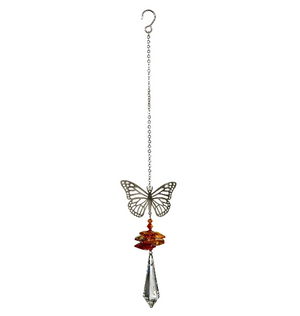 Butterfly ~ Crystal Fantasy Suncatcher
