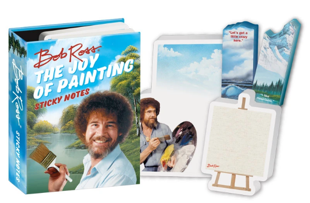 Bob Ross Joy of Painting Sticky Notes Gift Set - Sunnyside Gift Shop