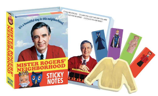 Mister Rogers Sticky Notes Gift Set