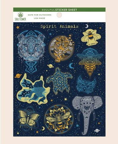 Spirit Animals Sticker Sheet