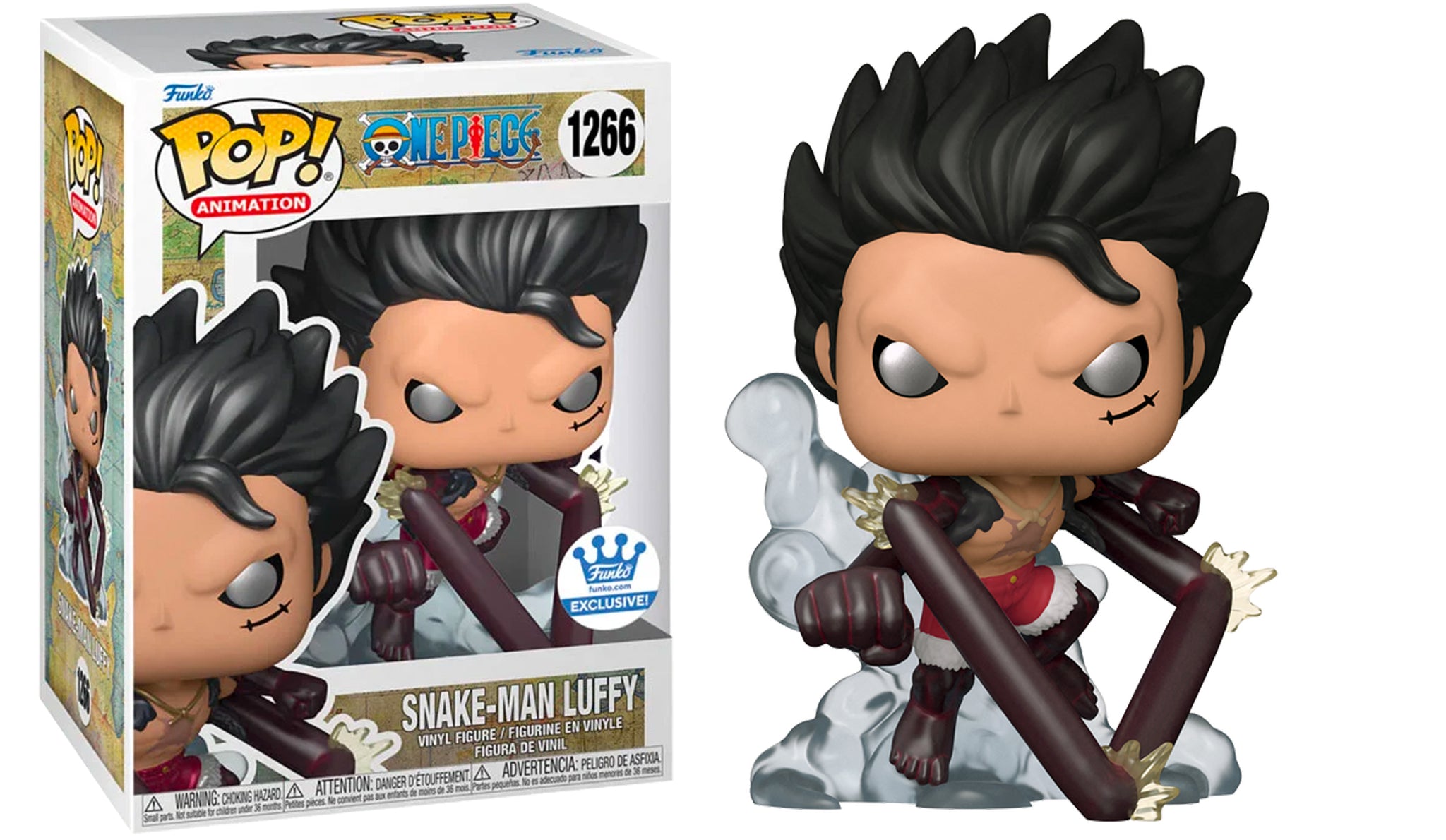 Funko Vinyl Figure Exclusive Snake-Man Luffy #1266 - One Piece - Sunnyside  Gift Shop