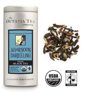 AFTERNOON DARJEELING organic, fair trade black tea