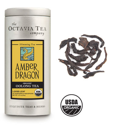 AMBER DRAGON organic oolong tea