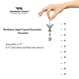 December ~ Birthstone Angel Crystal Suncatcher