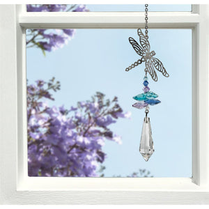 Dragonfly ~ Crystal Fantasy Suncatcher