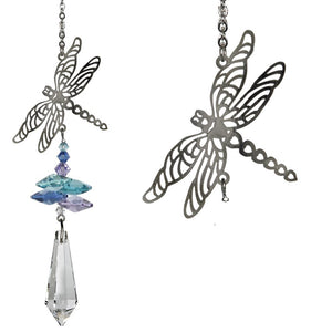 Dragonfly ~ Crystal Fantasy Suncatcher