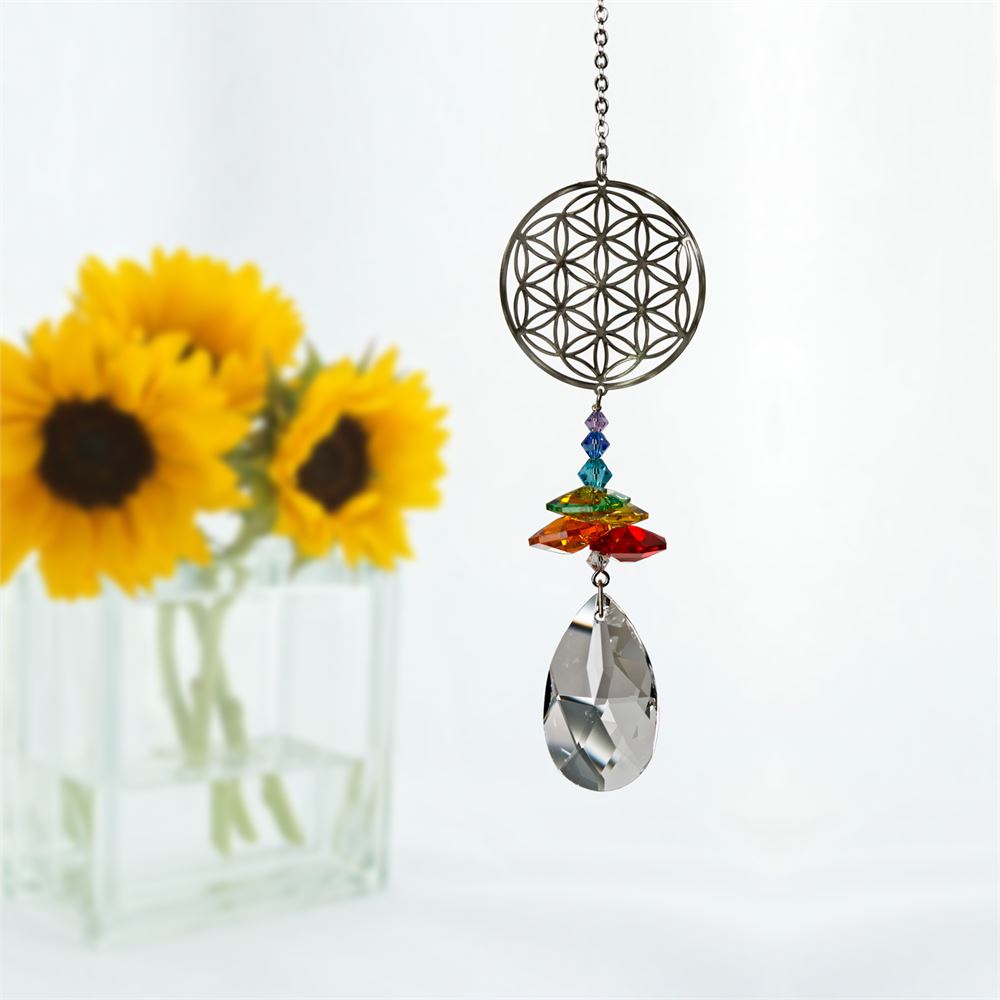 Flower of Life ~ Crystal Fantasy Suncatcher