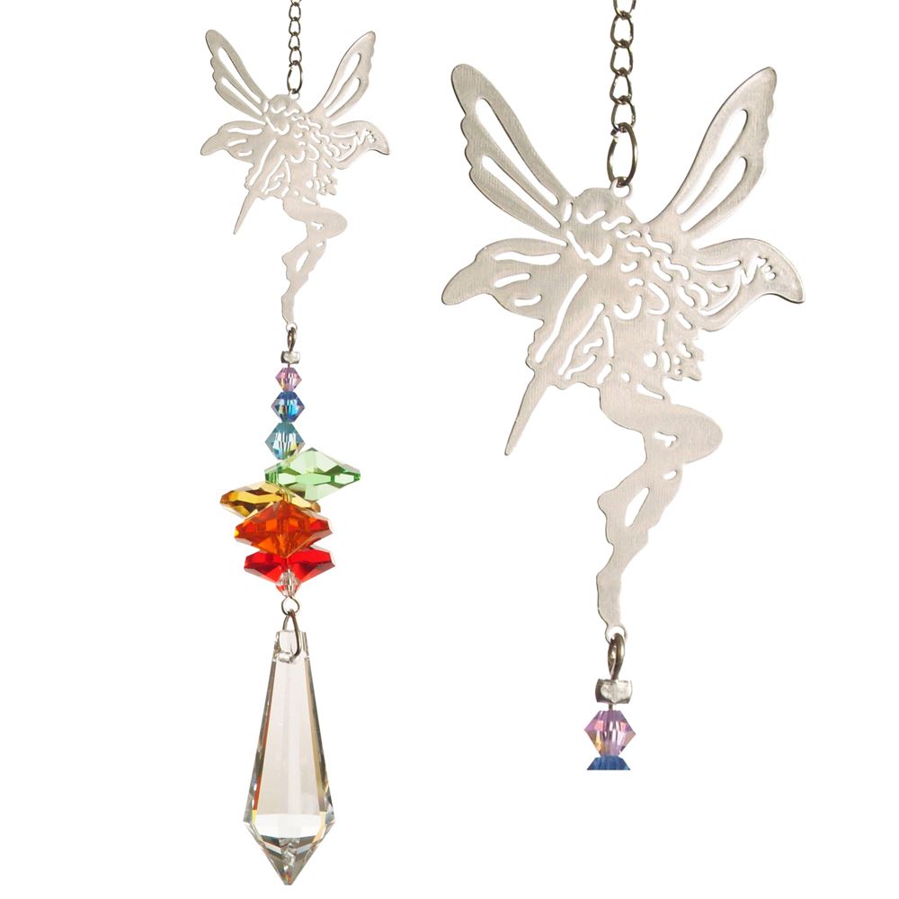 Rainbow Fairy ~ Crystal Fantasy Suncatcher