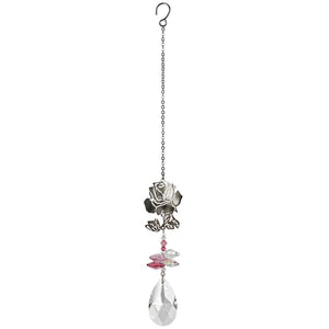 Beautiful Rose ~ Crystal Fantasy Suncatcher