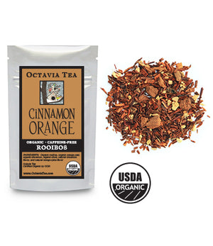 CINNAMON ORANGE organic herbal tea/rooibos