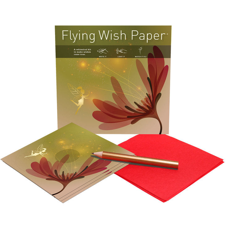 FAIRY GARDEN Mini Flying Wish Paper Kit - Sunnyside Gift Shop