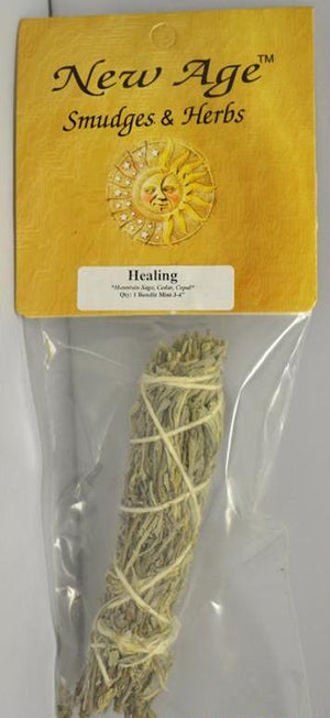 Healing ~ Mountain Sage, Cedar Sage, & Copal Resin Bundle ~ Smudge Stick