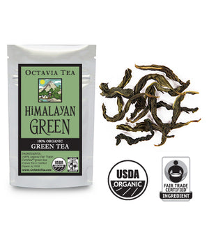 HIMALAYAN GREEN Organic, fair trade green tea