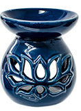 Blue Lotus Ceramic Oil Burner