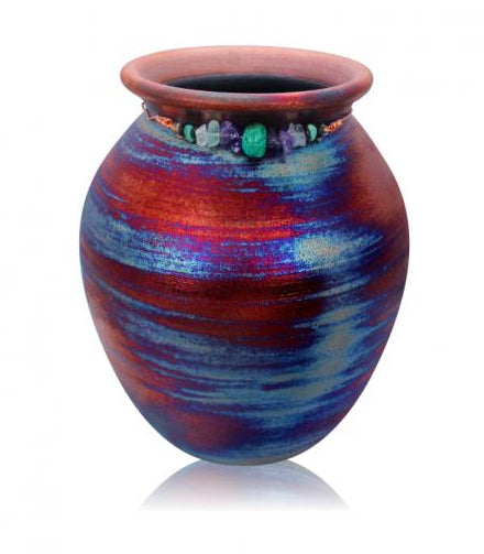 Spirit Jar from Raku Pottery