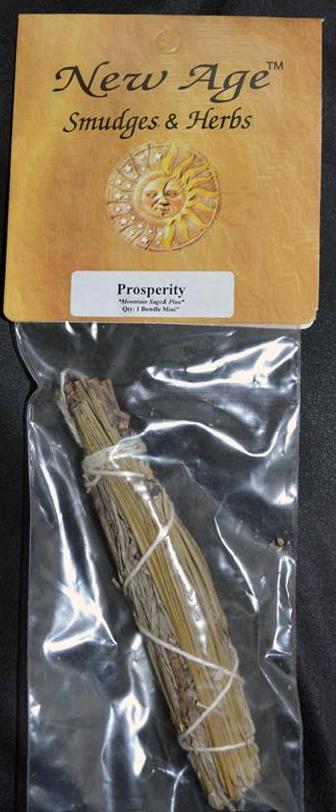 Prosperity ~ Pine & Mountain Sage Bundle ~ Smudge Stick