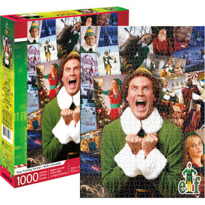 Elf movie 1,000 piece collage puzzle