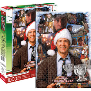 National Lampoon's Christmas Vacation 1,000 piece collage puzzle