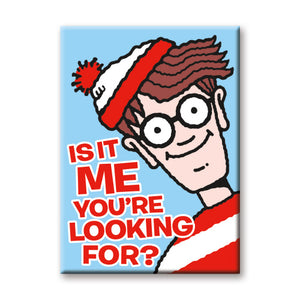 Is It Me You're Looking For? Waldo Flat Magnet