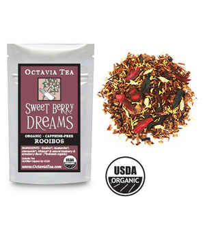 SWEET BERRY DREAMS organic herbal tea/rooibos